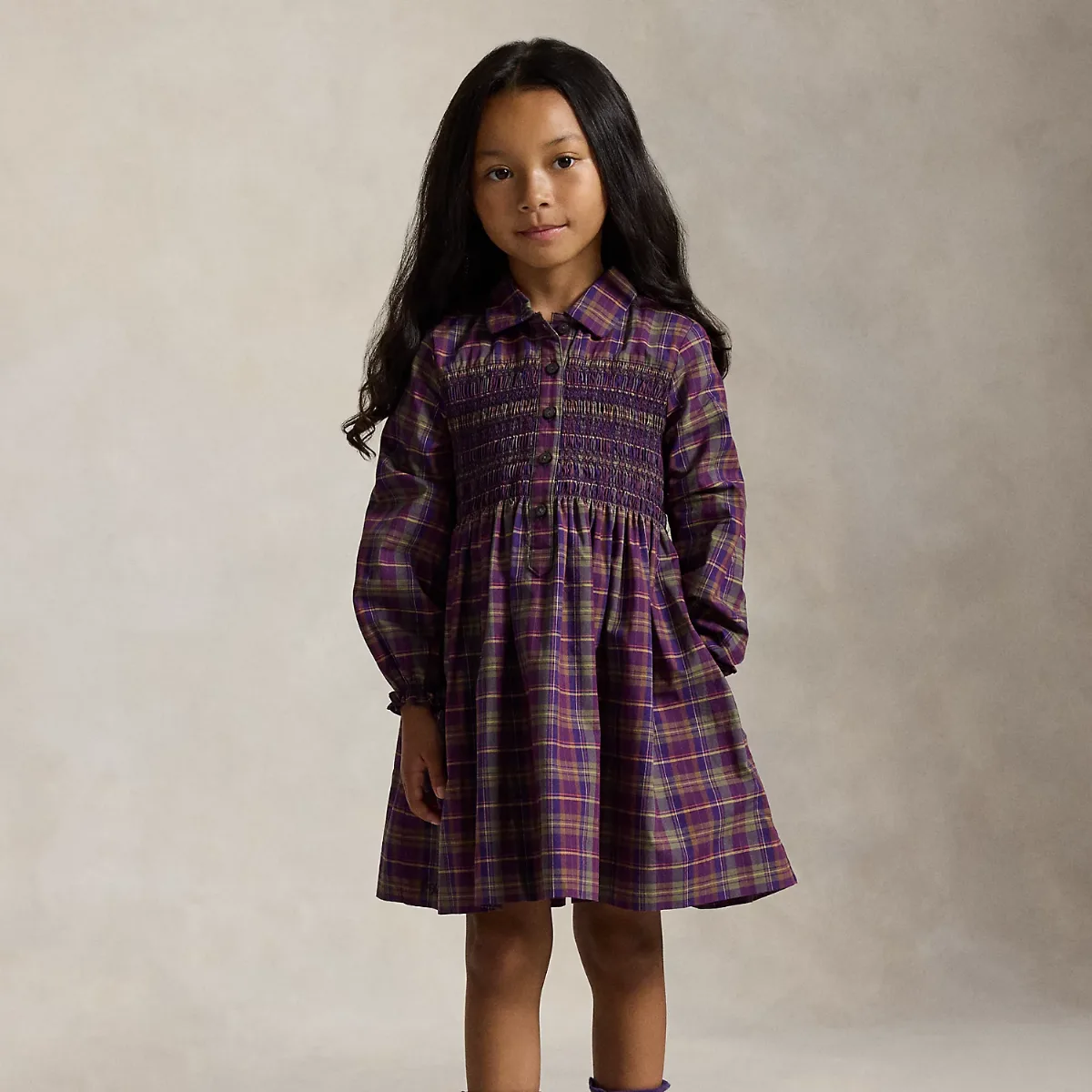 Floral Cotton Poplin Shirtdress by Ralph Lauren