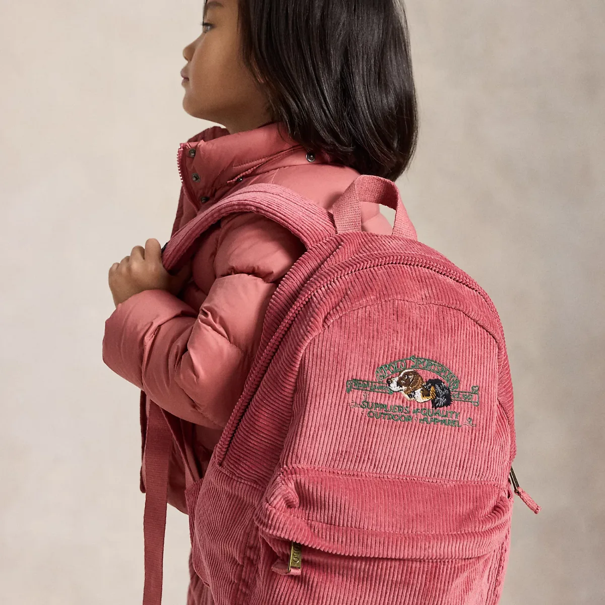 Corduroy Backpack by Ralph Lauren