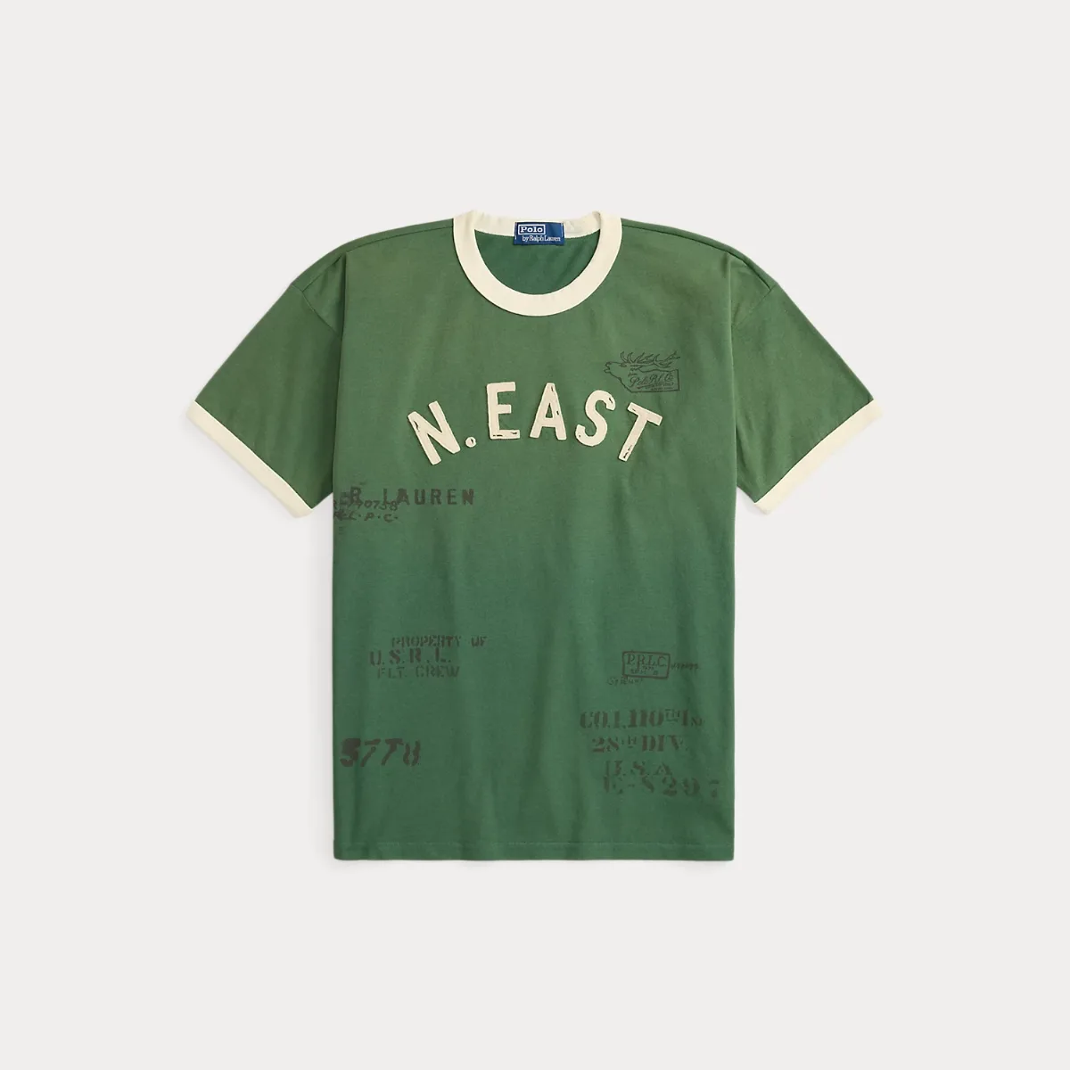 Vintage Fit Jersey Graphic T-Shirt by Ralph Lauren