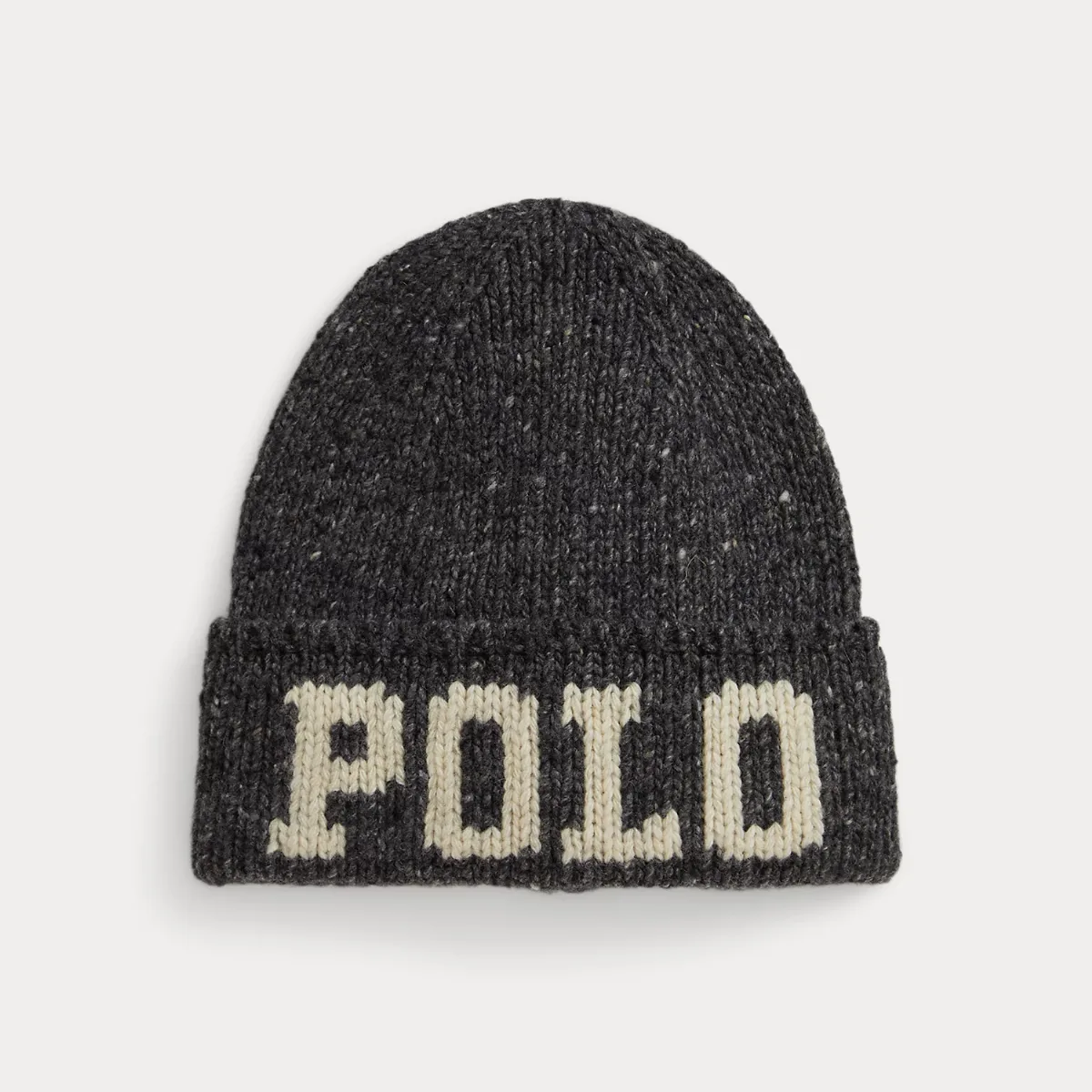 Intarsia-Knit Merino-Wool-Blend Beanie by Ralph Lauren