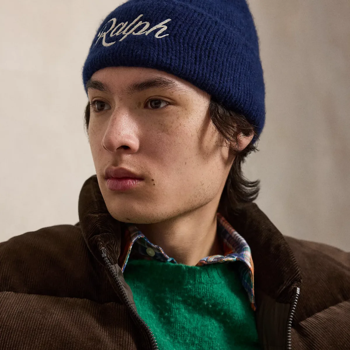 The Ralph Logo Wool-Alpaca Beanie by Ralph Lauren