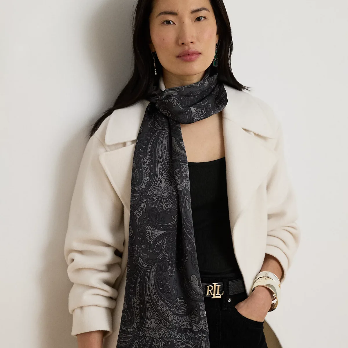 Paisley Silk Scarf by Ralph Lauren