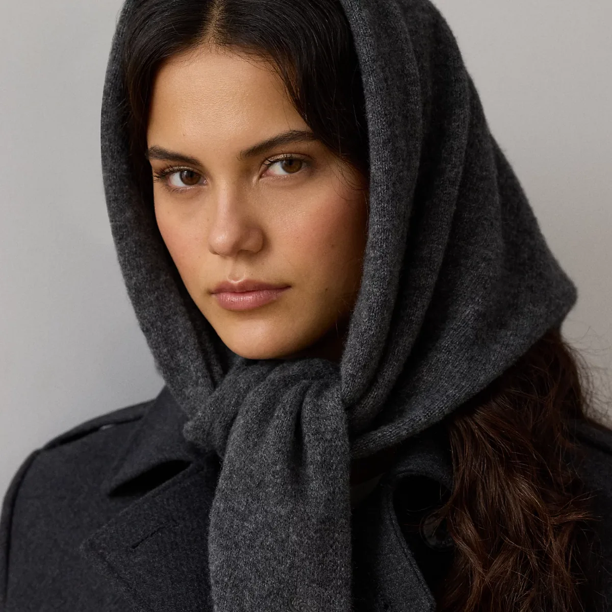 Wool Triangle Scarf by Ralph Lauren