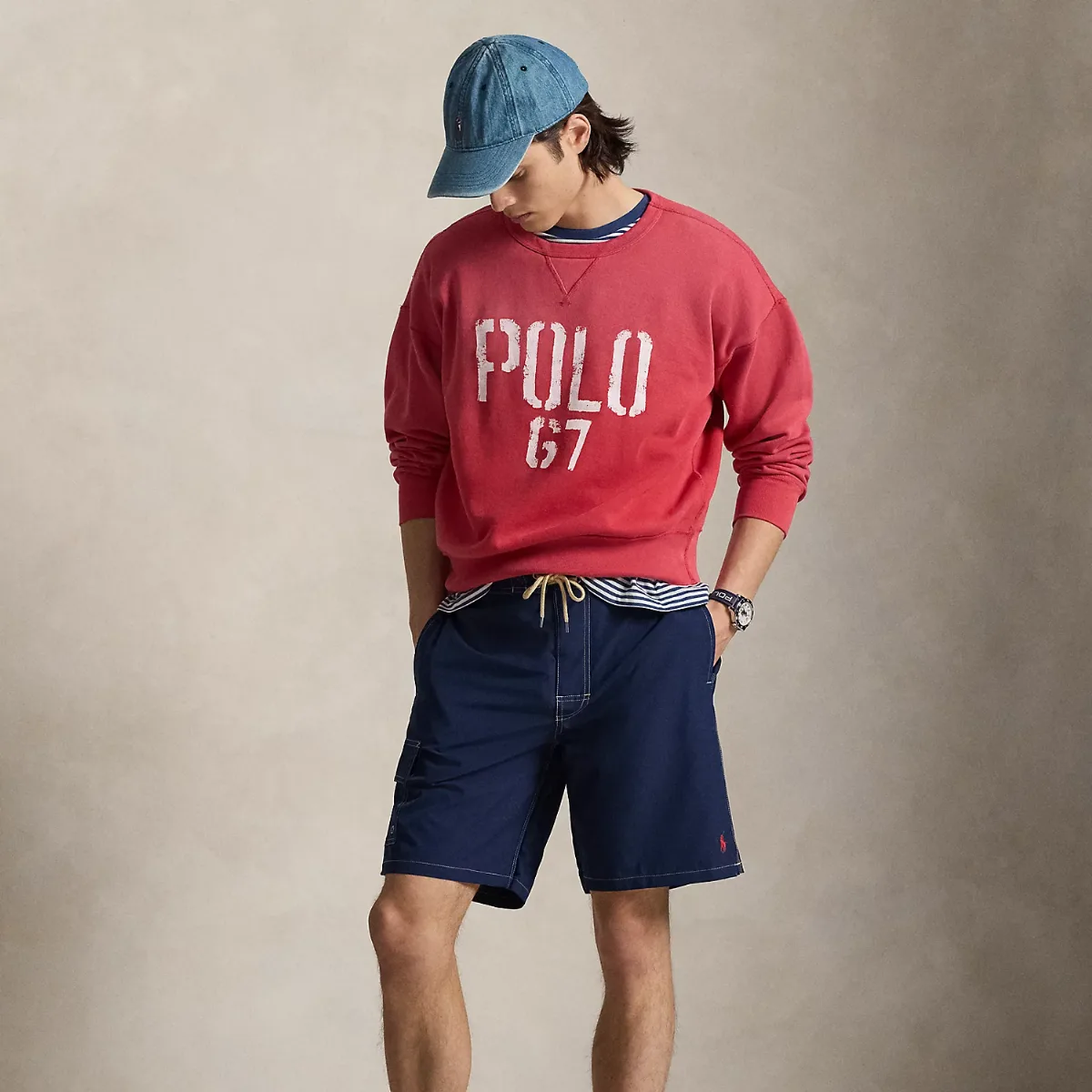 8.5-Inch Kailua Classic Fit Swim Trunk by Ralph Lauren