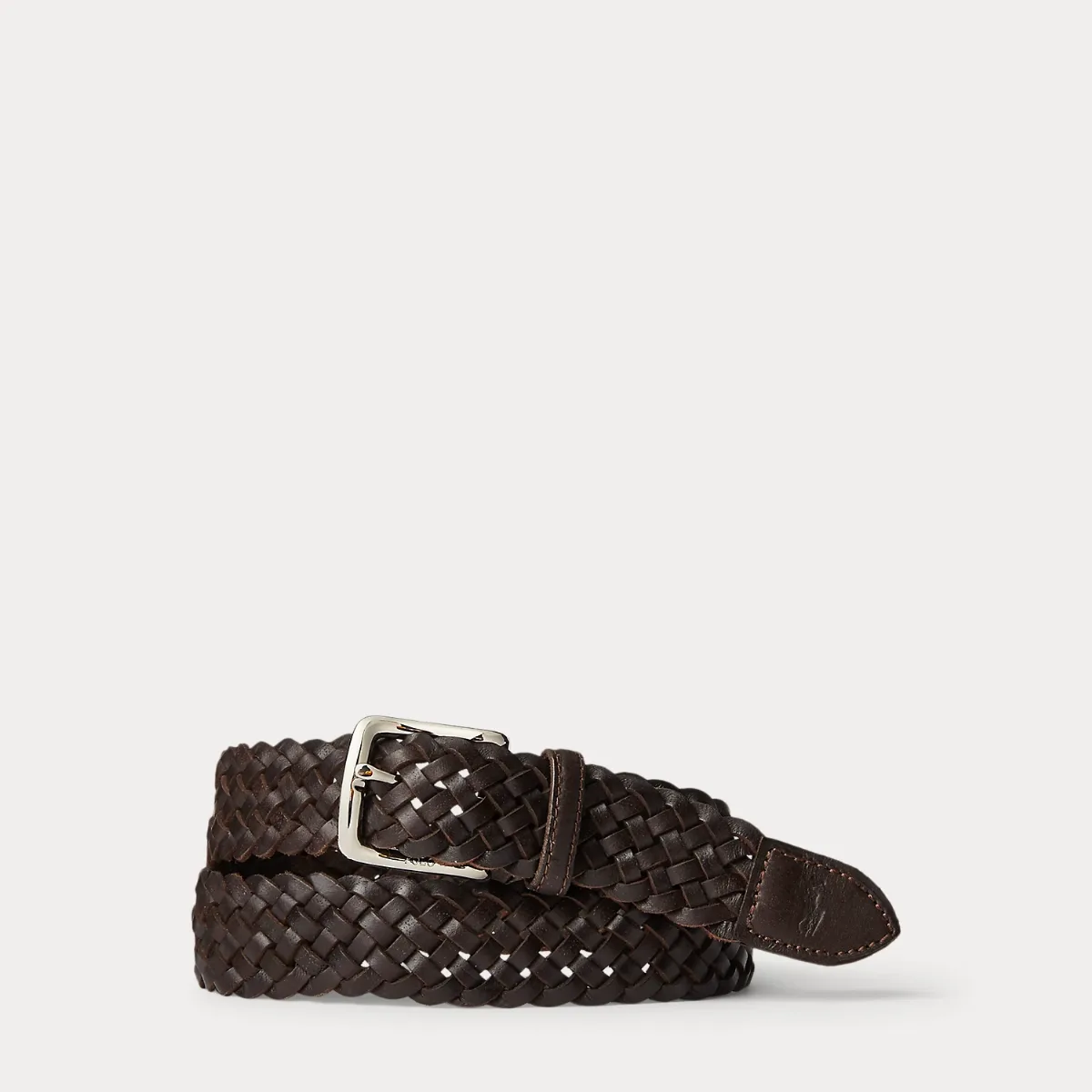 Braided Vachetta Leather Belt