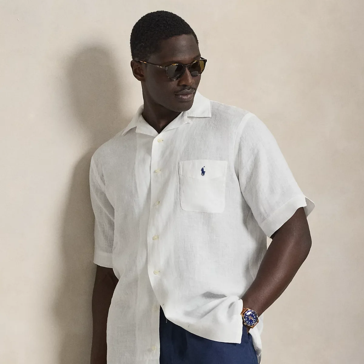 Linen Camp Shirt by Ralph Lauren