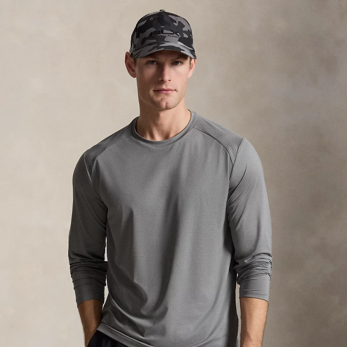 Performance Stretch Mesh Crewneck by Ralph Lauren