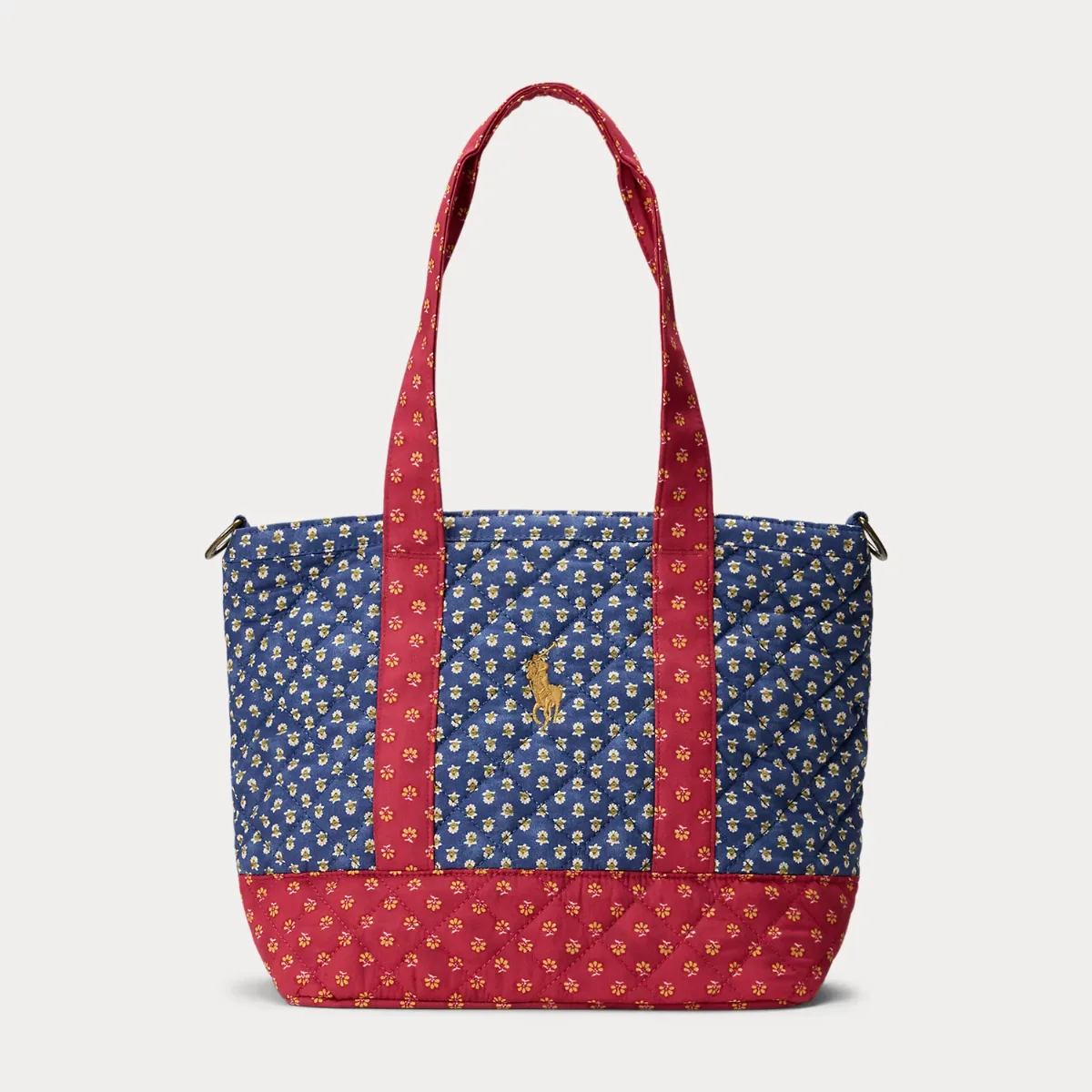 Print Cotton Poplin Tote by Ralph Lauren