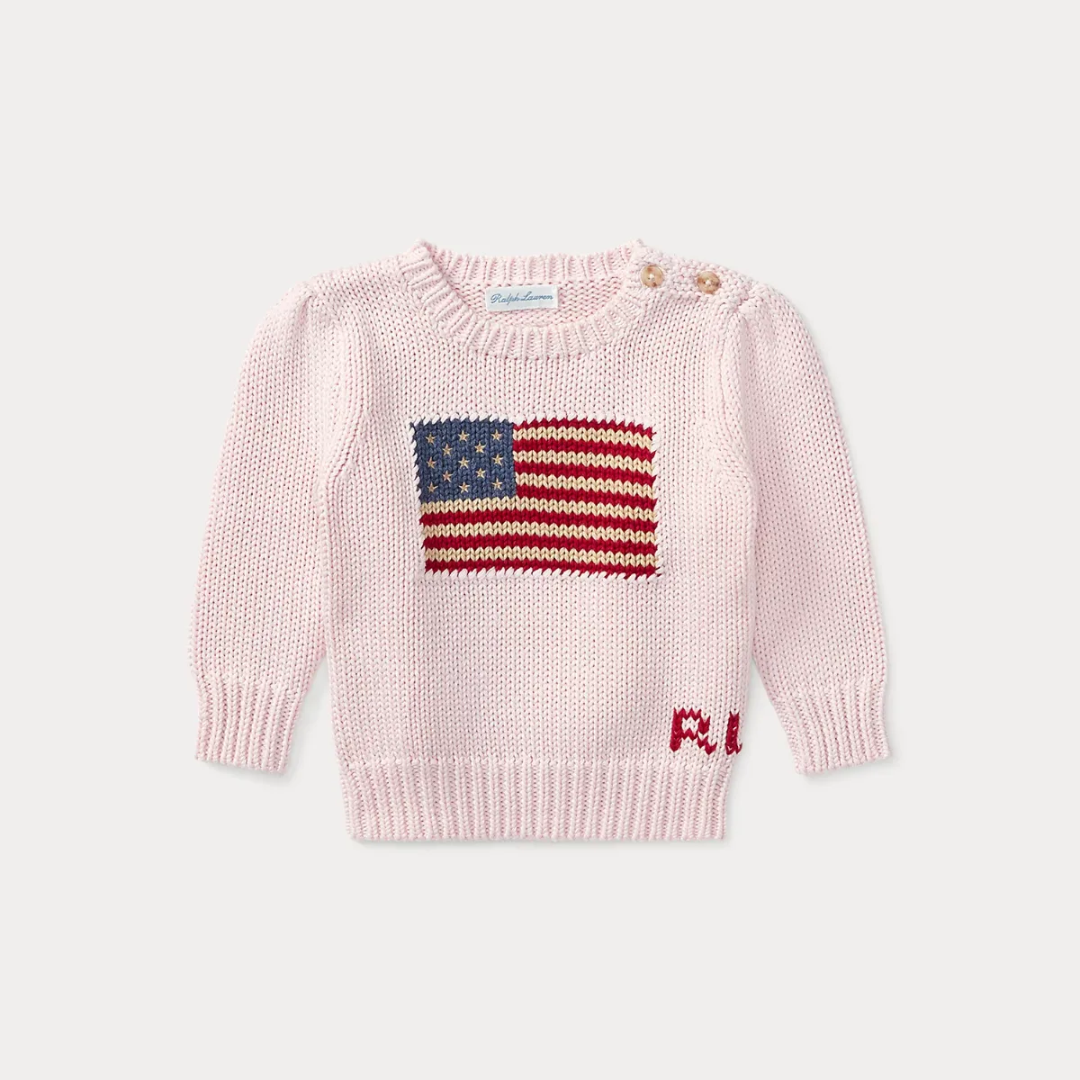 The Iconic Flag Sweater by Ralph Lauren