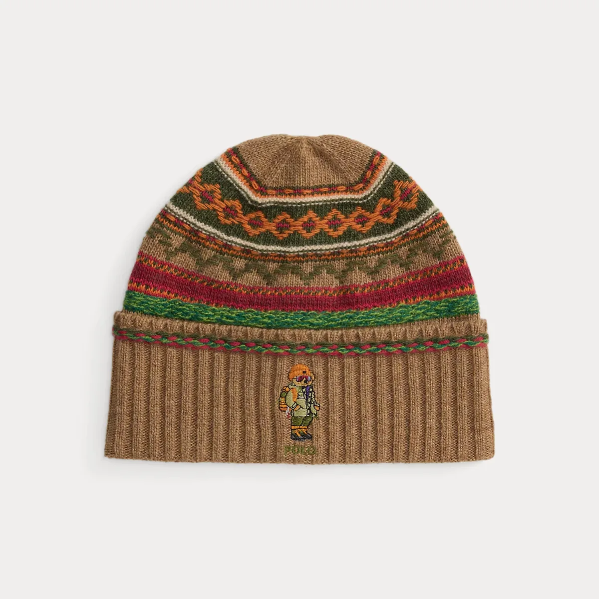 Polo Bear Wool-Blend Beanie by Ralph Lauren