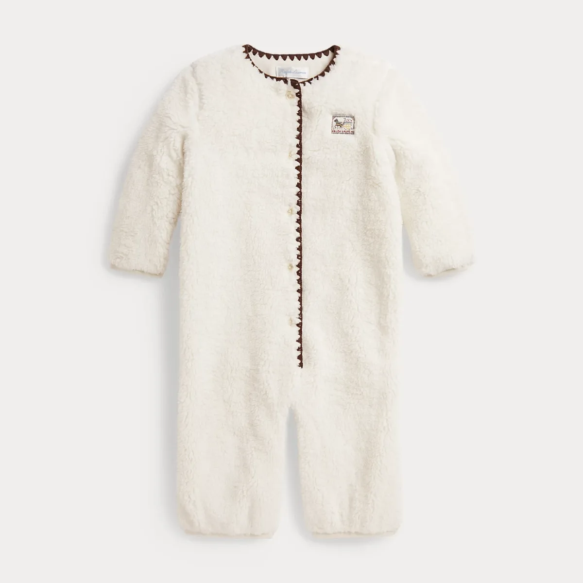 Teddy Fleece Coverall by Ralph Lauren
