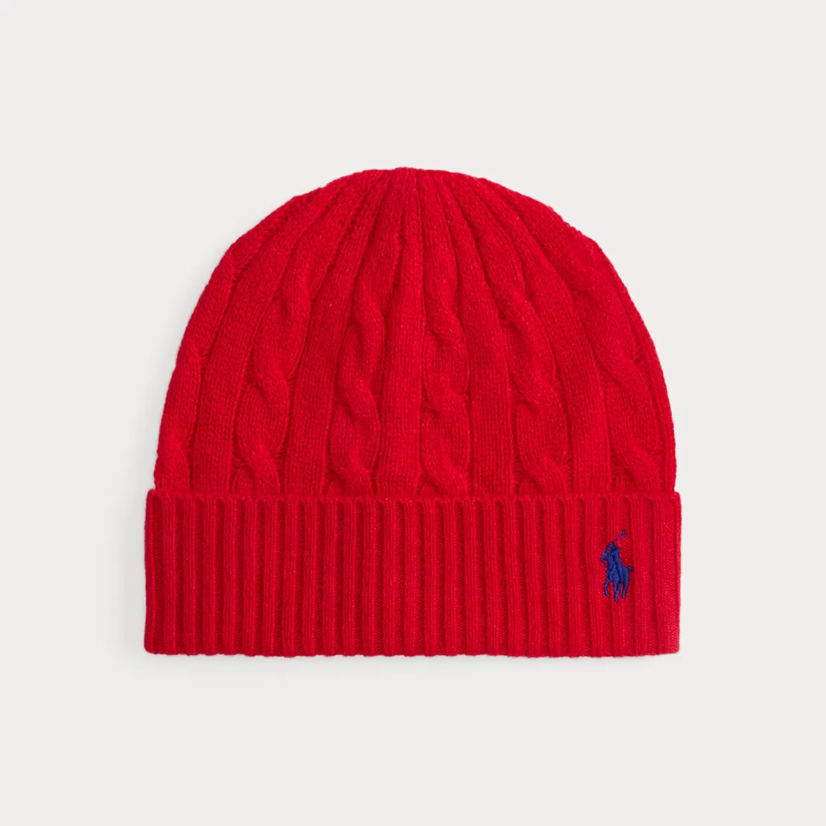 Cable-Knit Wool-Cashmere Beanie by Ralph Lauren