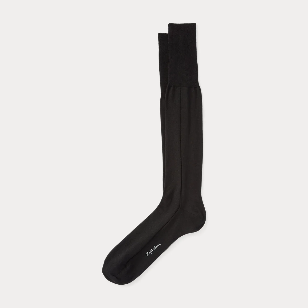 Cashmere-Silk Tuxedo Socks by Ralph Lauren