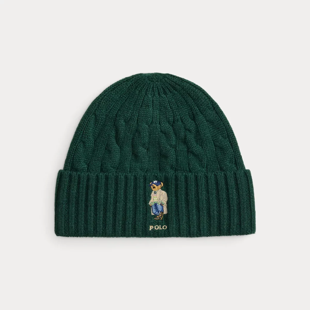 Polo Bear Wool-Cashmere Beanie
