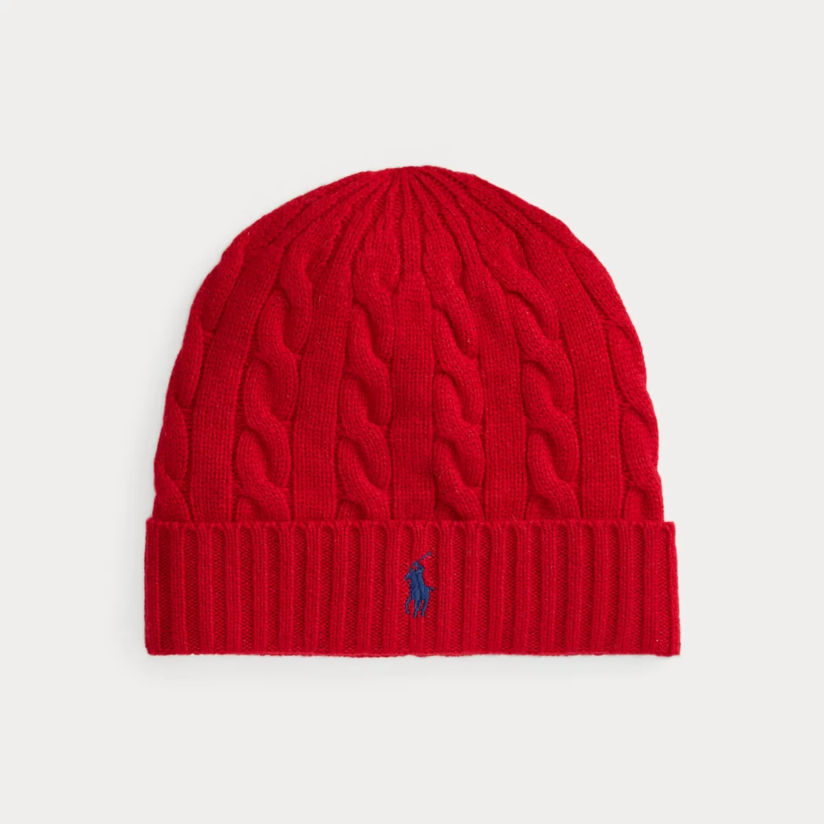 Cable-Knit Wool-Cashmere Beanie by Ralph Lauren