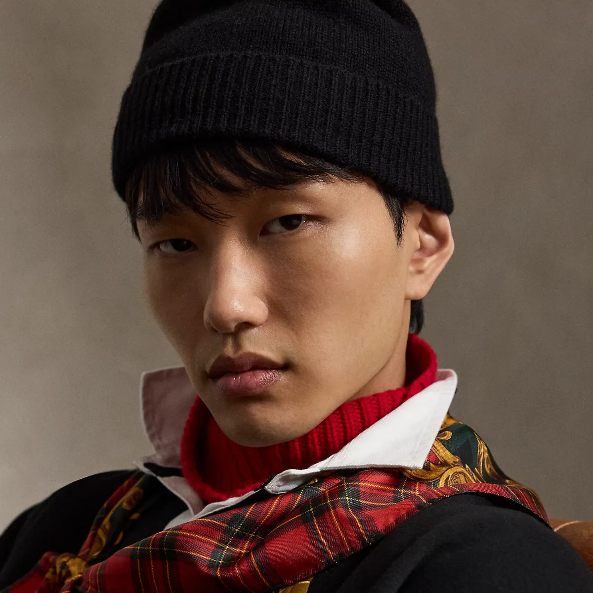 Wool-Cashmere Beanie by Ralph Lauren