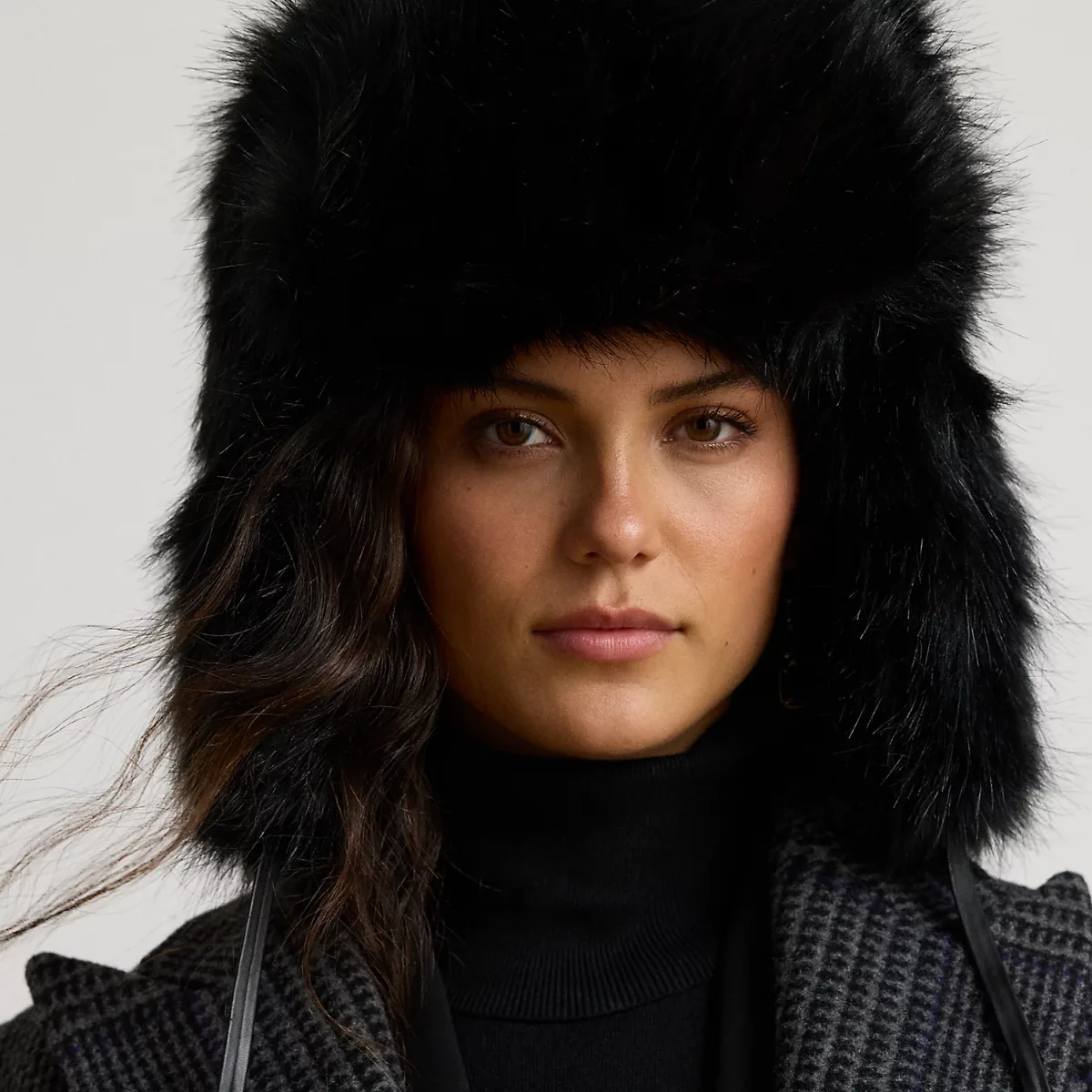 Faux-Fur Trapper Hat
