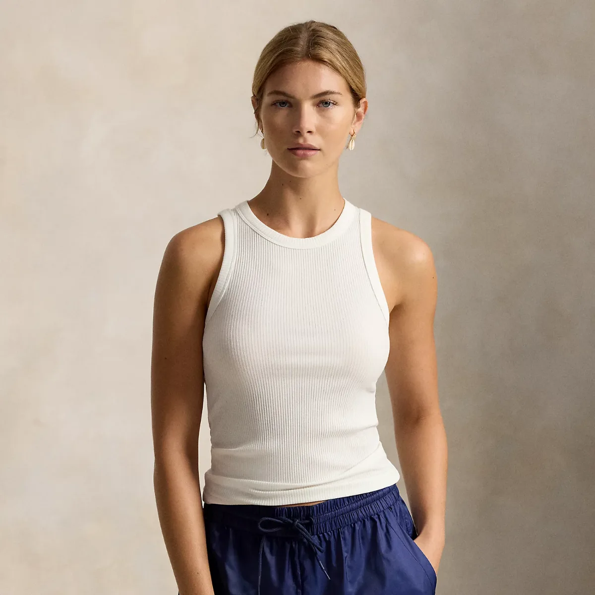 Cutaway Tank Top by Ralph Lauren