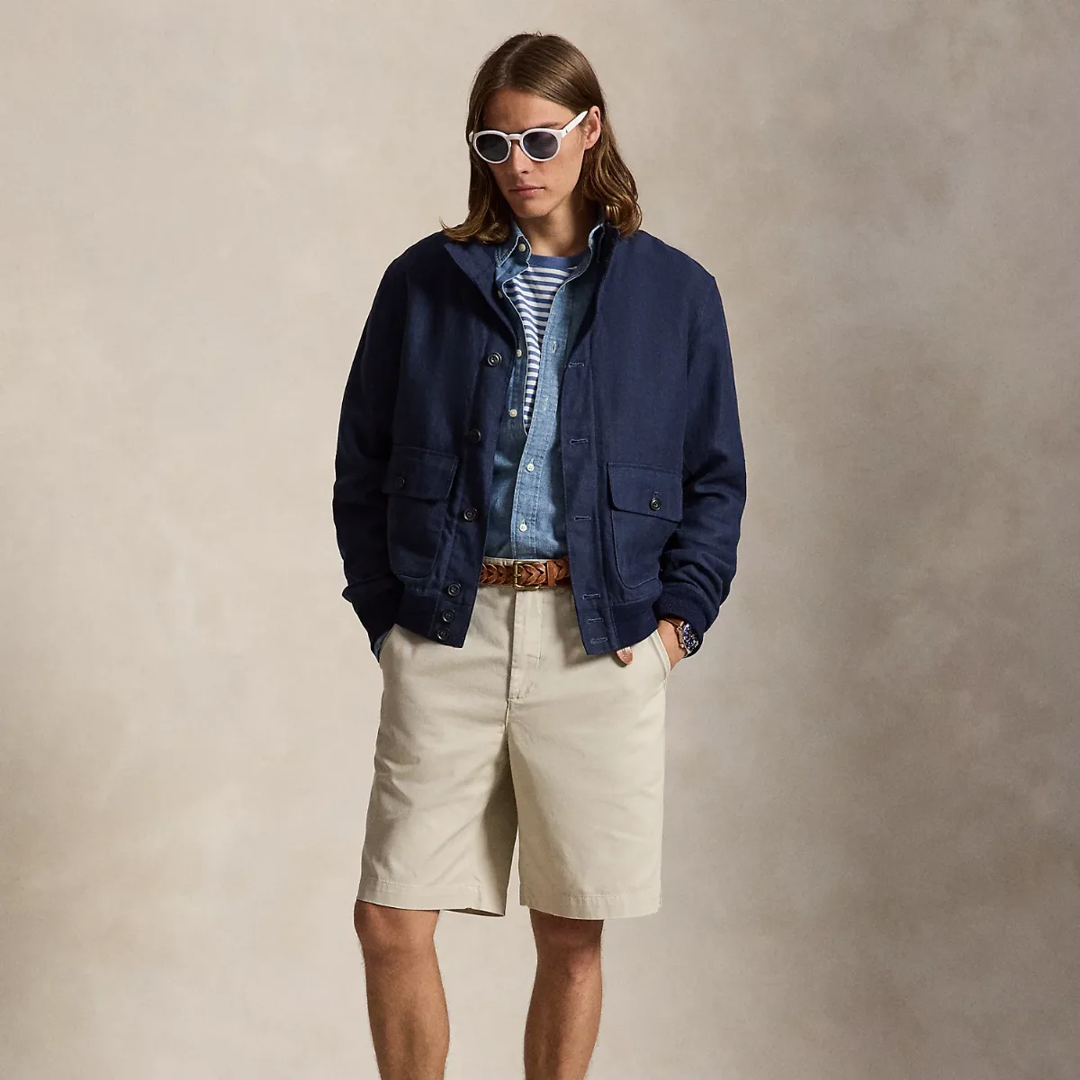 10-Inch Relaxed Fit Chino Short by Ralph Lauren