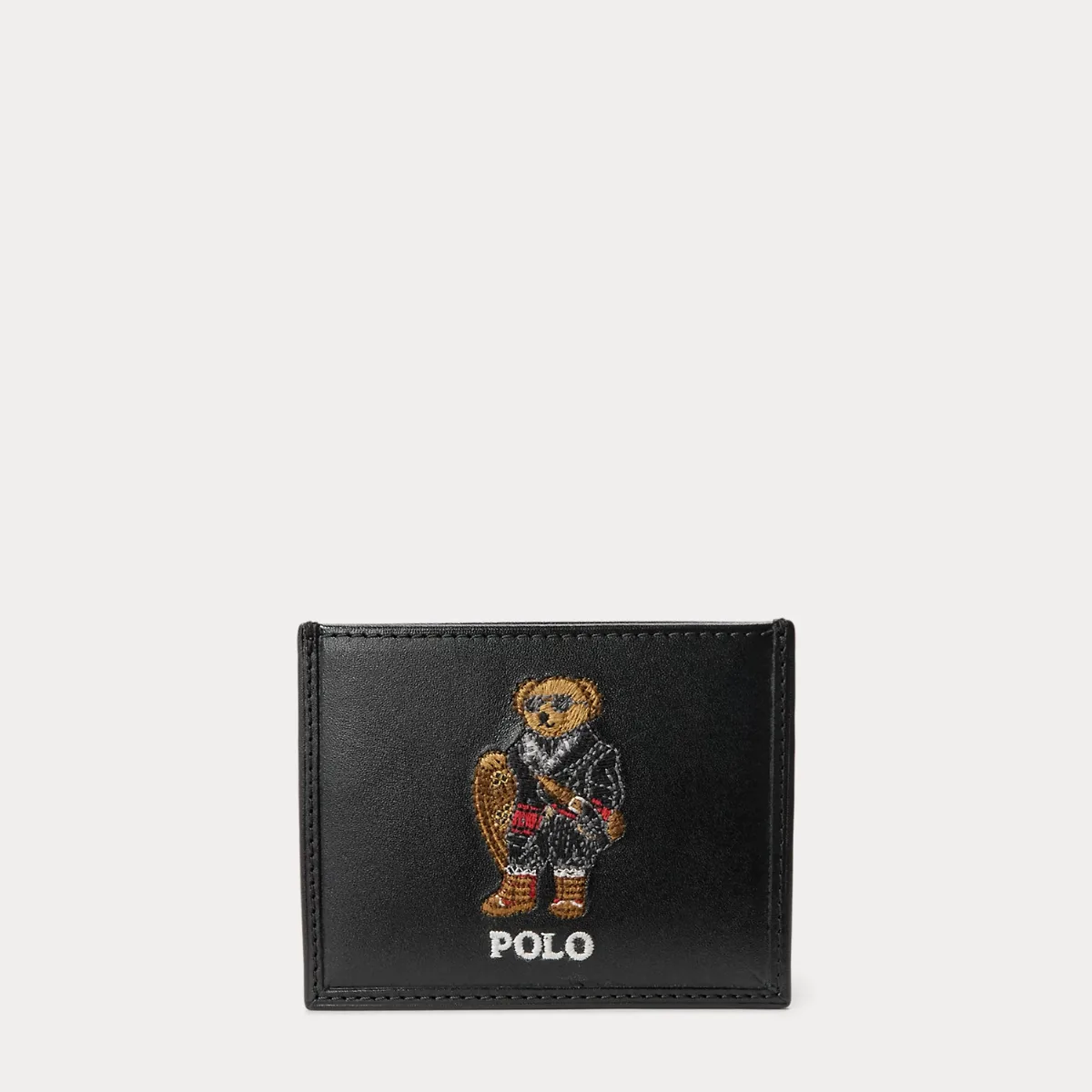 Polo Bear Leather Card Case by Ralph Lauren