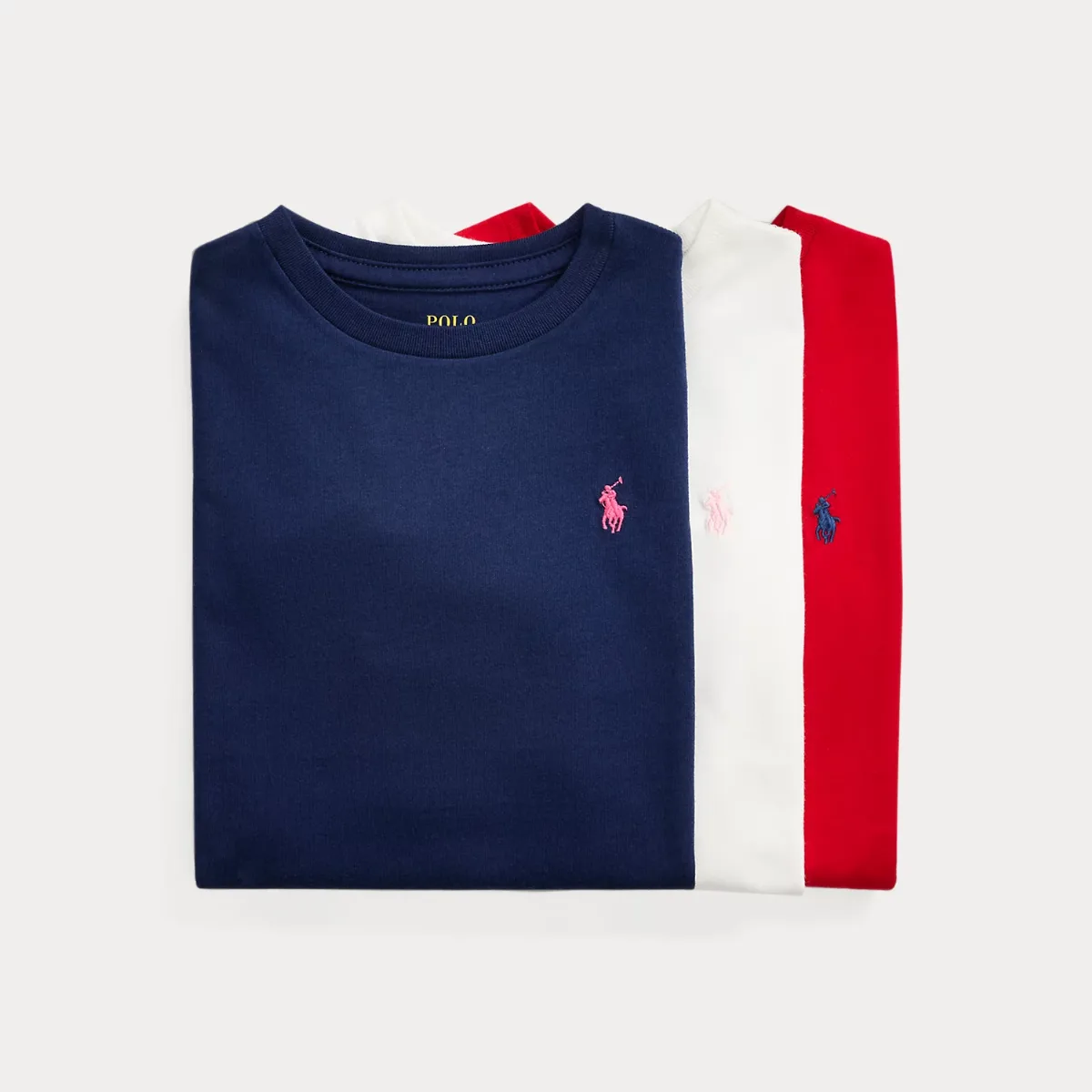 Cotton Jersey Long-Sleeve Tee 3-Pack by Ralph Lauren