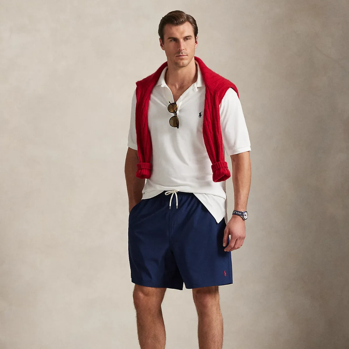 Traveler Stretch Classic Fit Swim Trunk