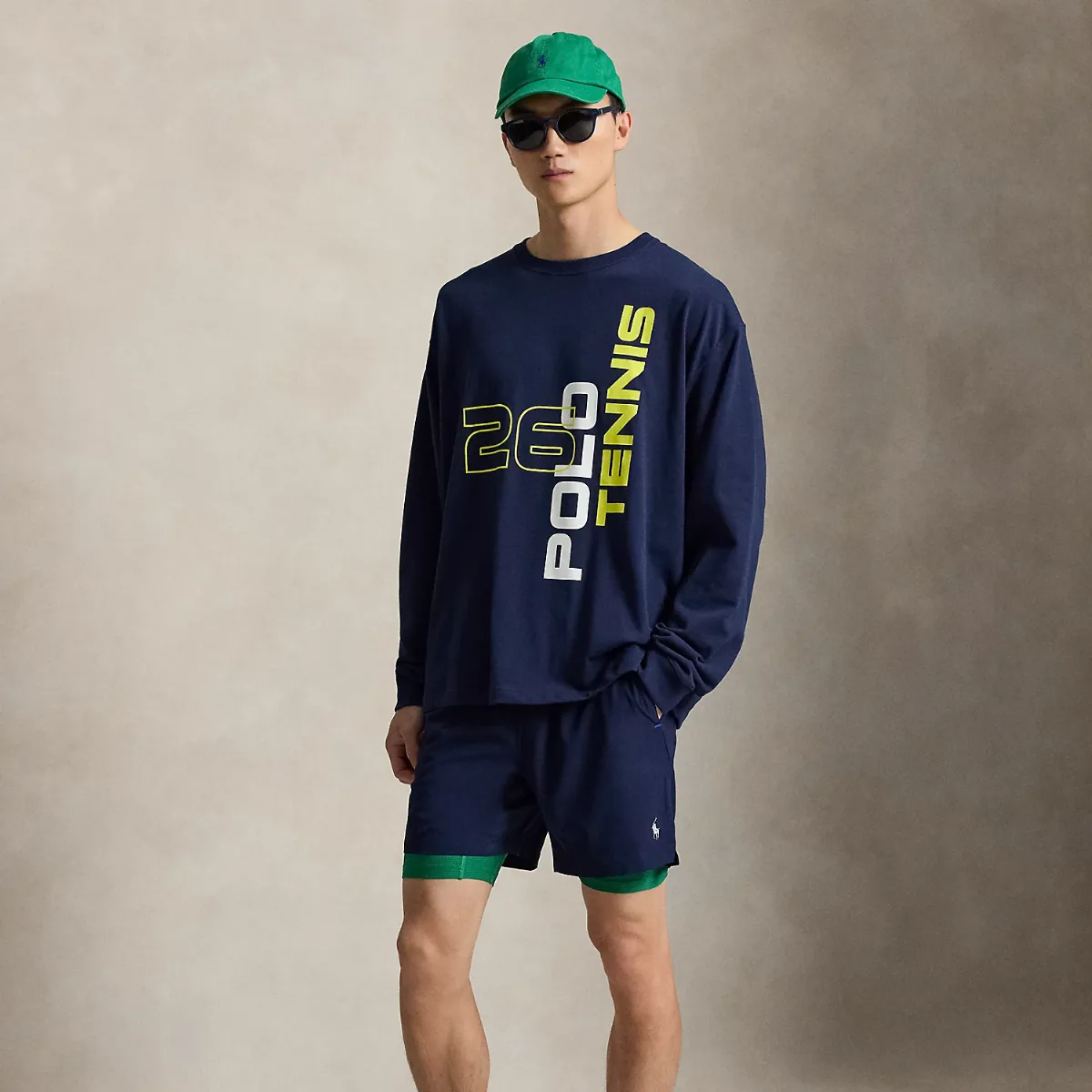 US Open 6-Inch Ball Crew Short by Ralph Lauren