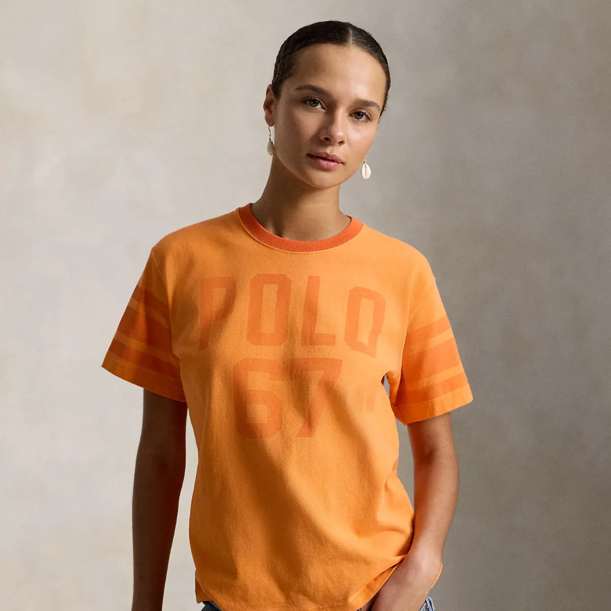 Polo 67 Cotton Jersey Tee by Ralph Lauren