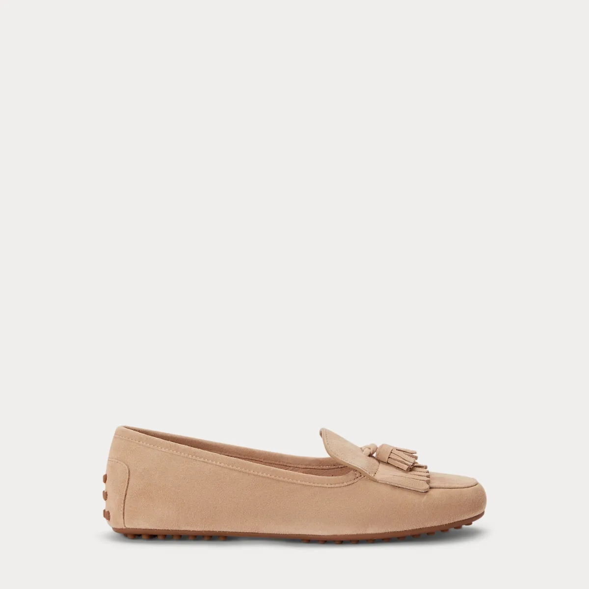 Tayte Suede Kiltie Driver by Ralph Lauren