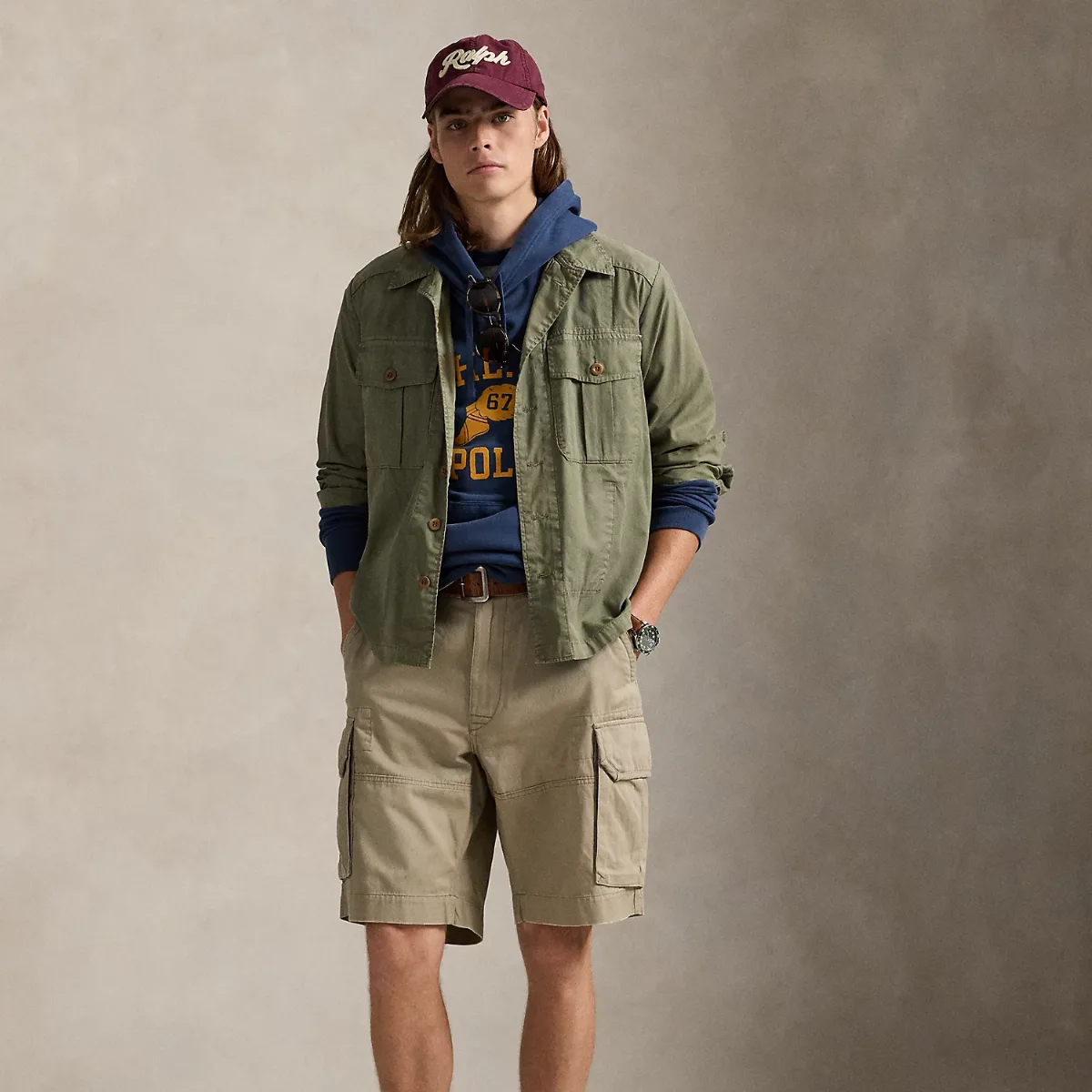 10.5-Inch Gellar Classic Fit Cargo Short by Ralph Lauren
