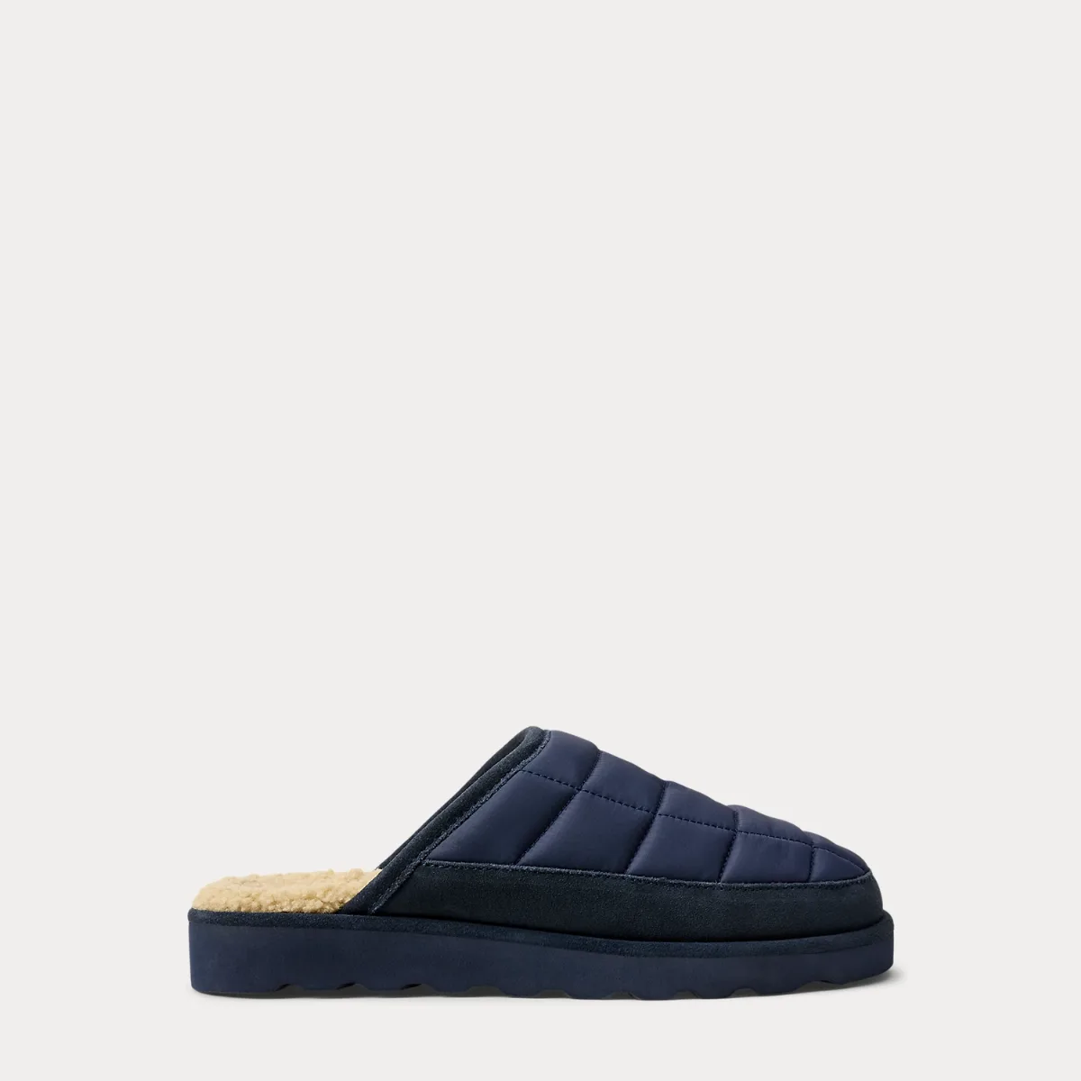 Reade Polo Bear Quilted Scuff Slipper by Ralph Lauren