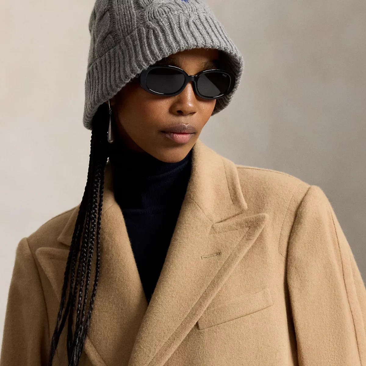 Cable-Knit Wool-Blend Bucket Hat by Ralph Lauren
