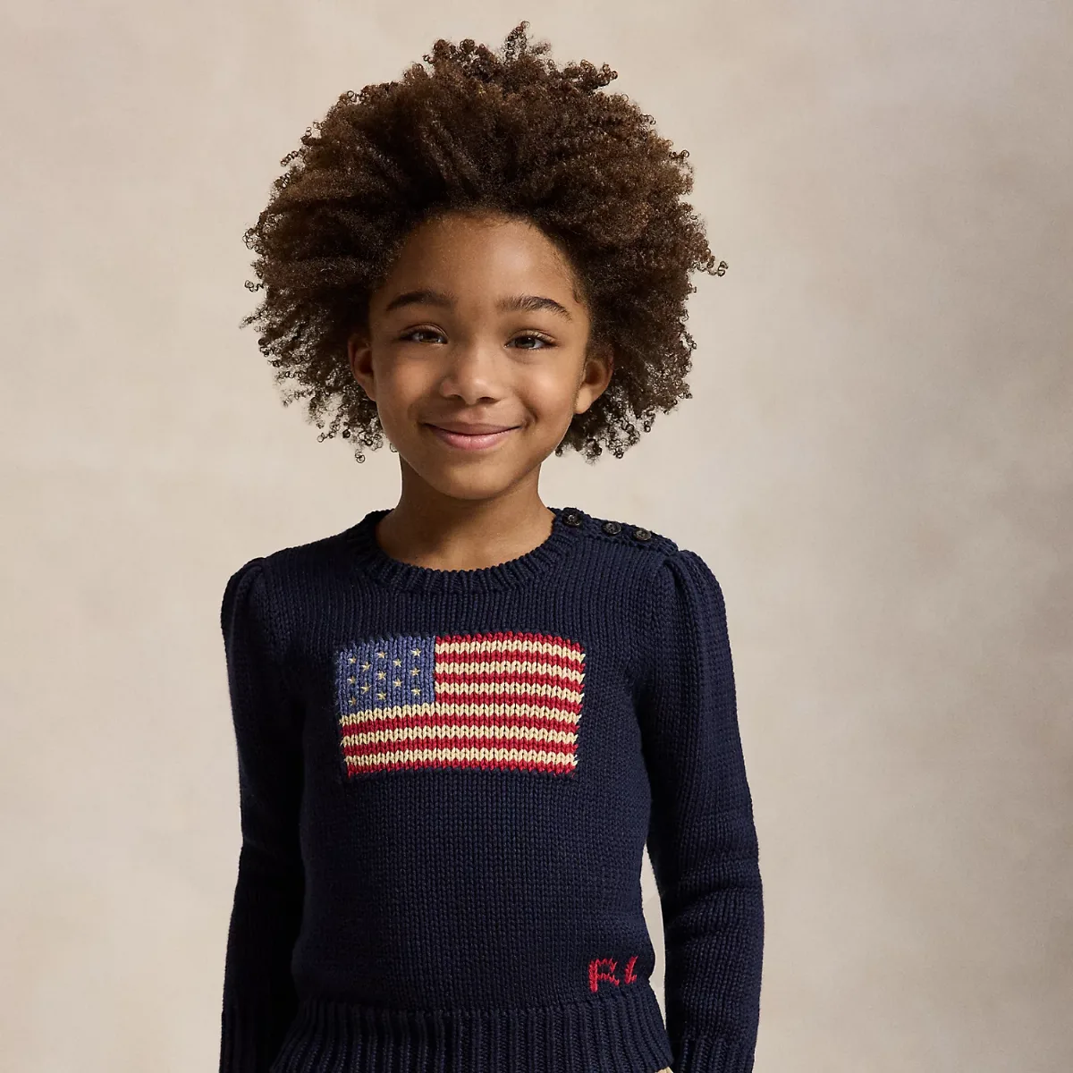 The Iconic Flag Sweater by Ralph Lauren