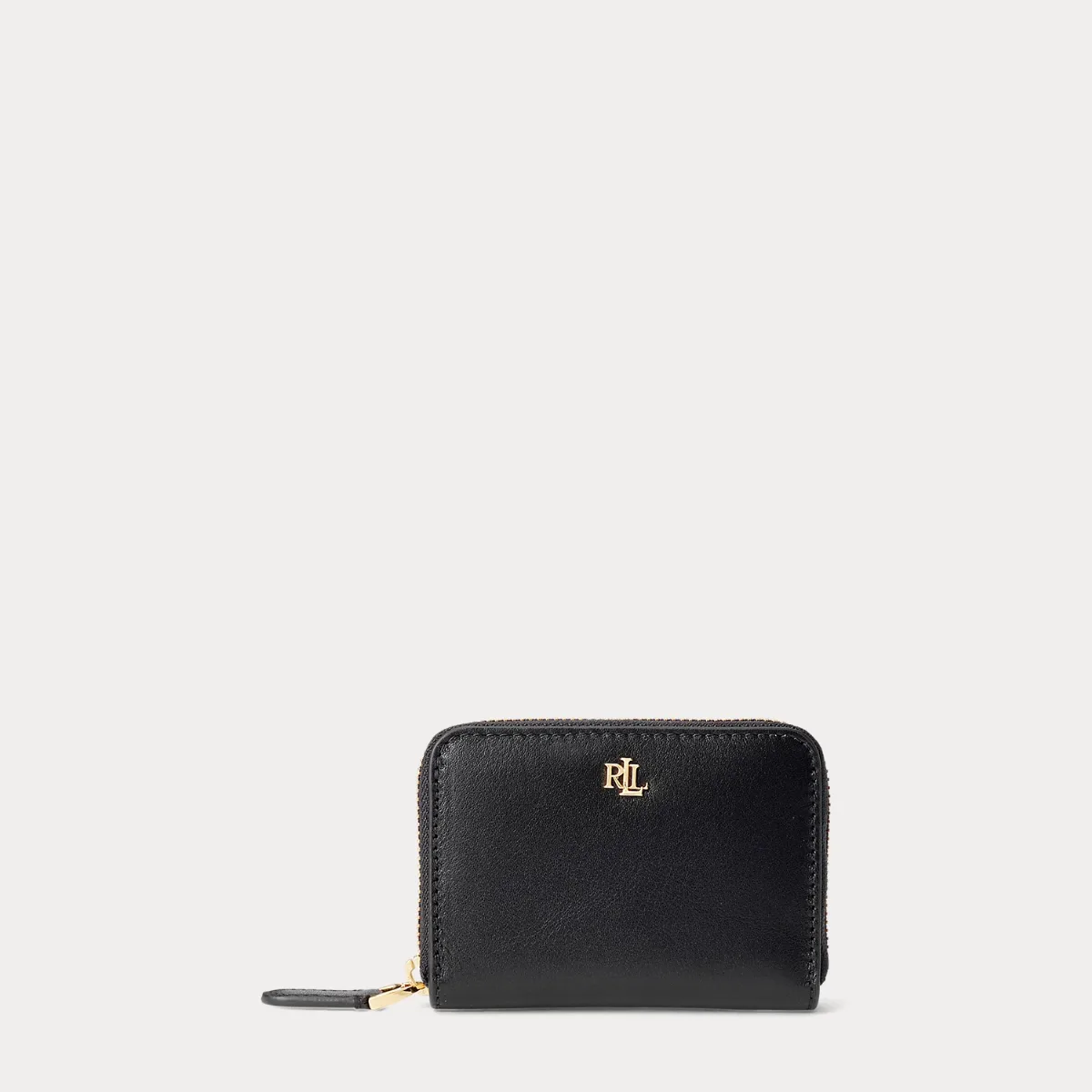 Leather Continental Wallet by Ralph Lauren