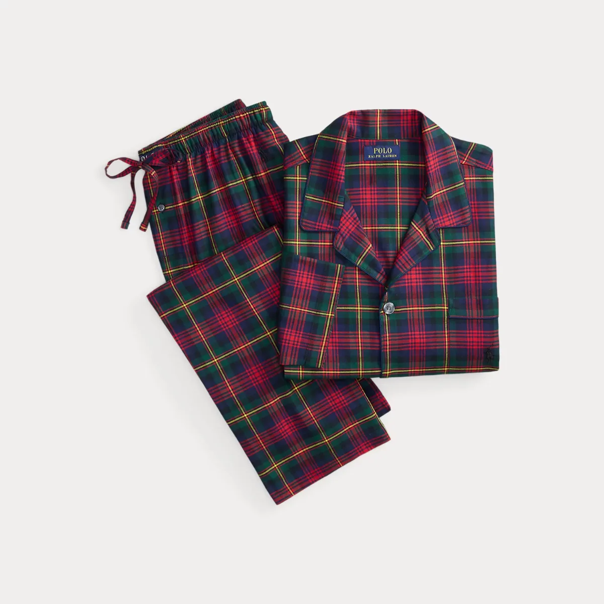 Plaid Flannel Pajama Set by Ralph Lauren