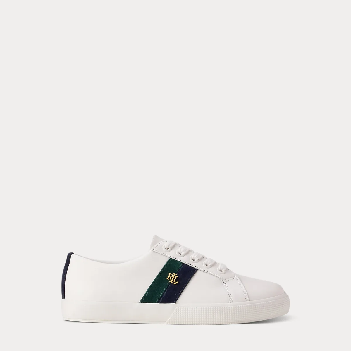 Janson II Leather & Suede Sneaker by Ralph Lauren