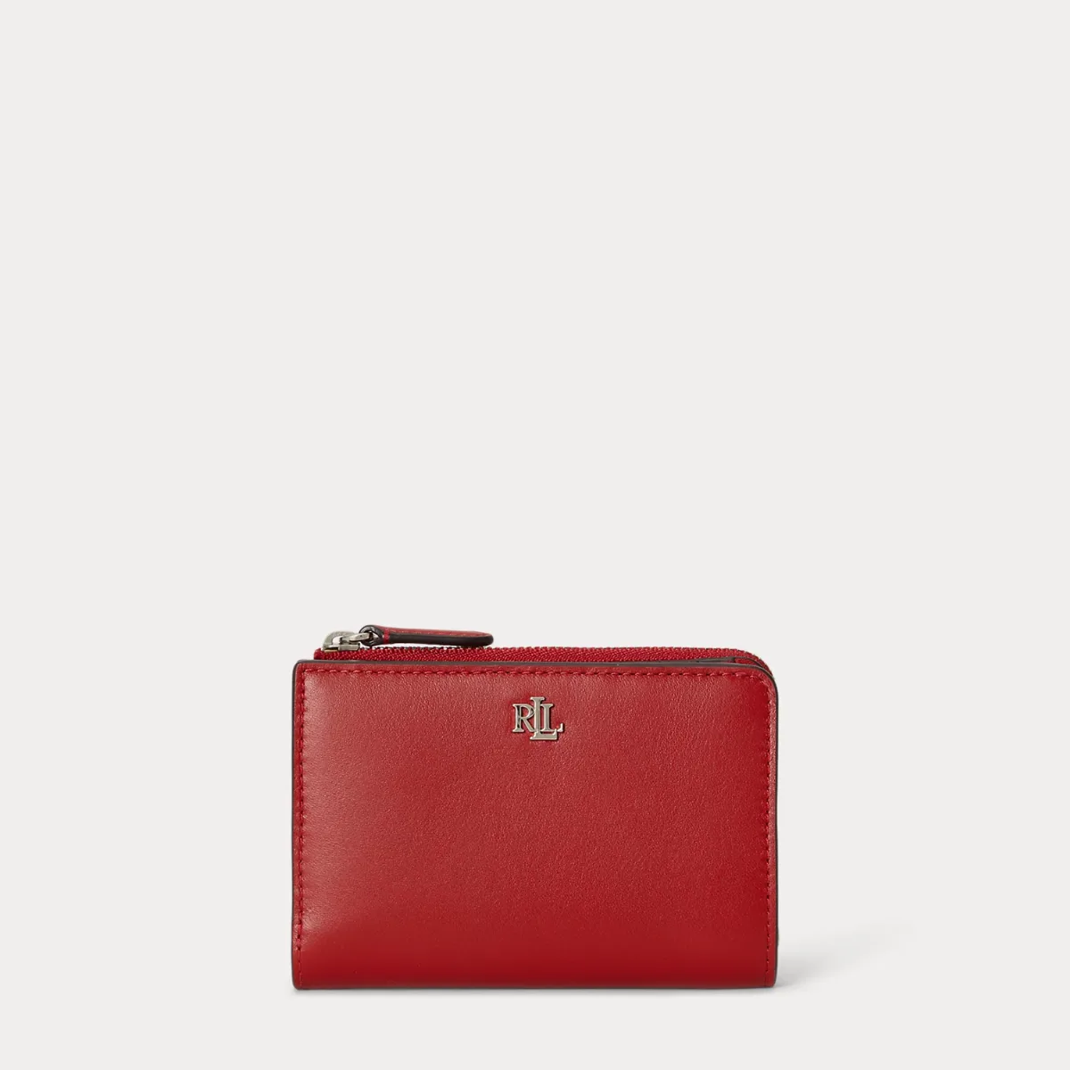 Leather Small Bi-Fold Wallet by Ralph Lauren