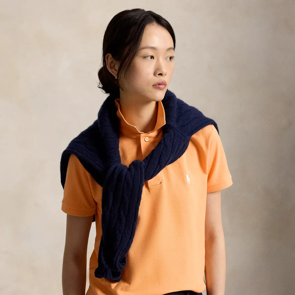 The Iconic Classic Fit Mesh Polo Shirt by Ralph Lauren