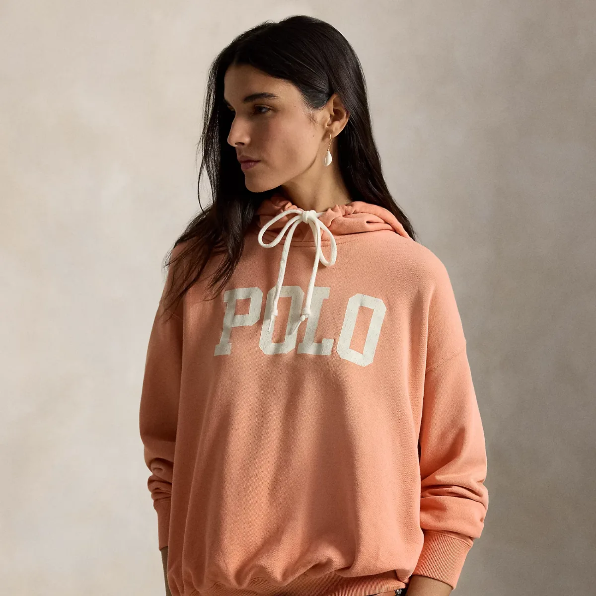 Logo Lightweight Fleece Hoodie by Ralph Lauren