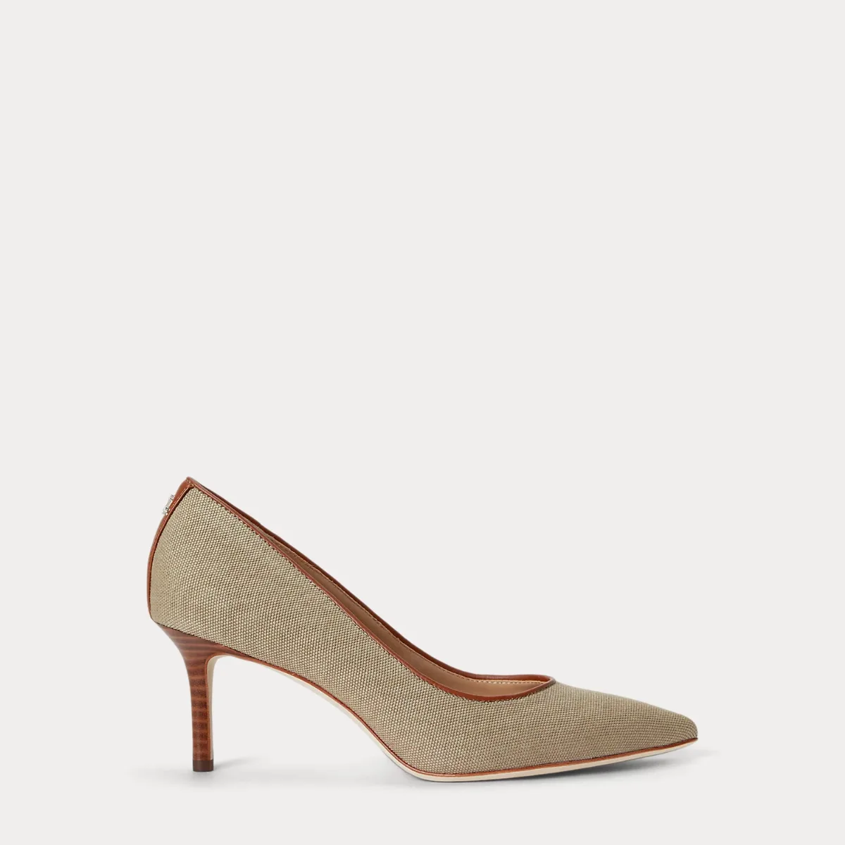 Lanette Washed Canvas Pump by Ralph Lauren