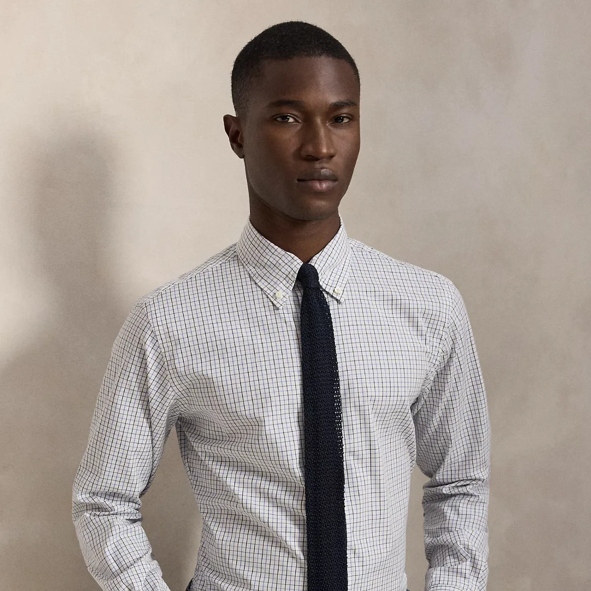 Custom Fit Tattersall Poplin Shirt by Ralph Lauren