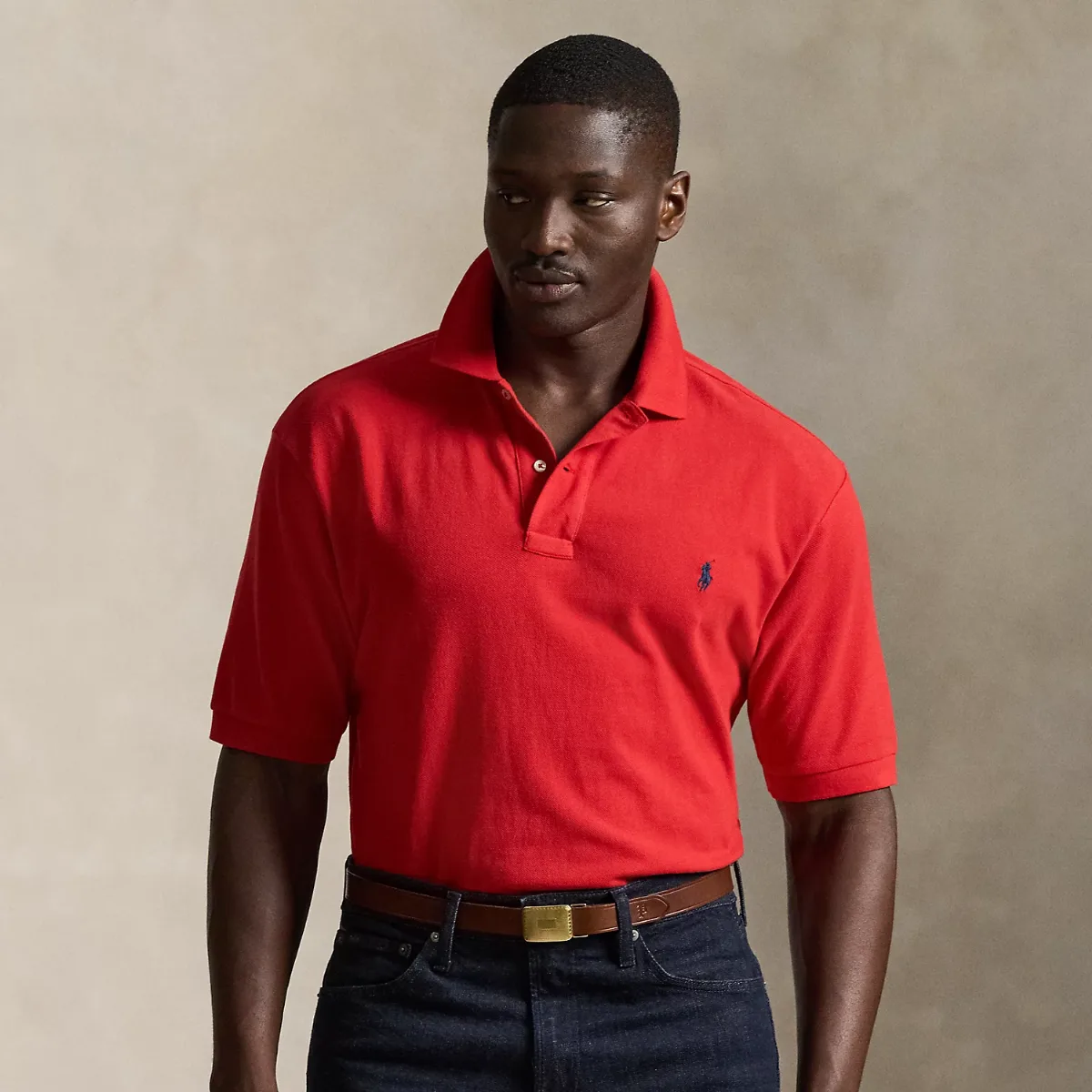The Iconic Mesh Polo Shirt by Ralph Lauren