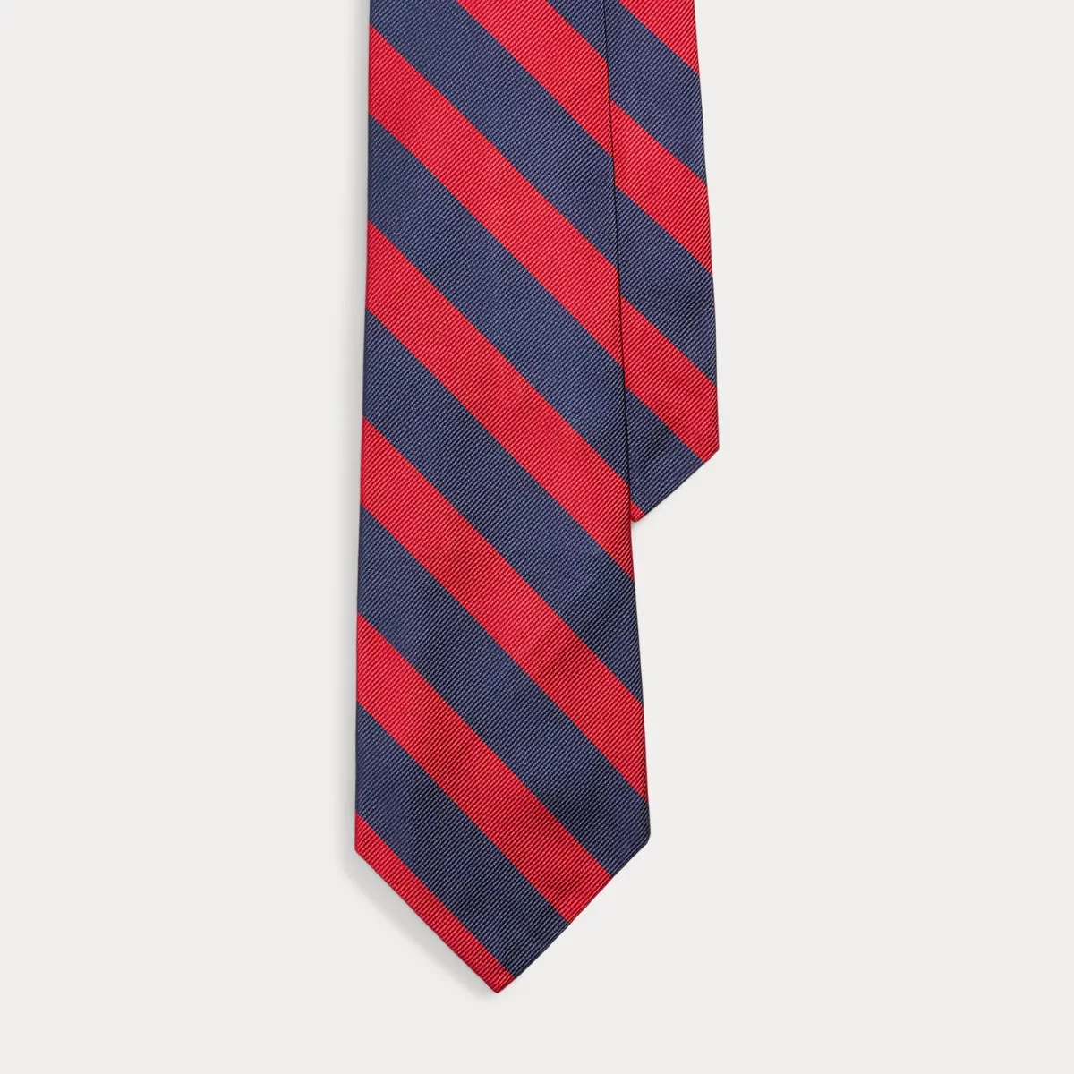 Striped Silk Repp Narrow Tie by Ralph Lauren