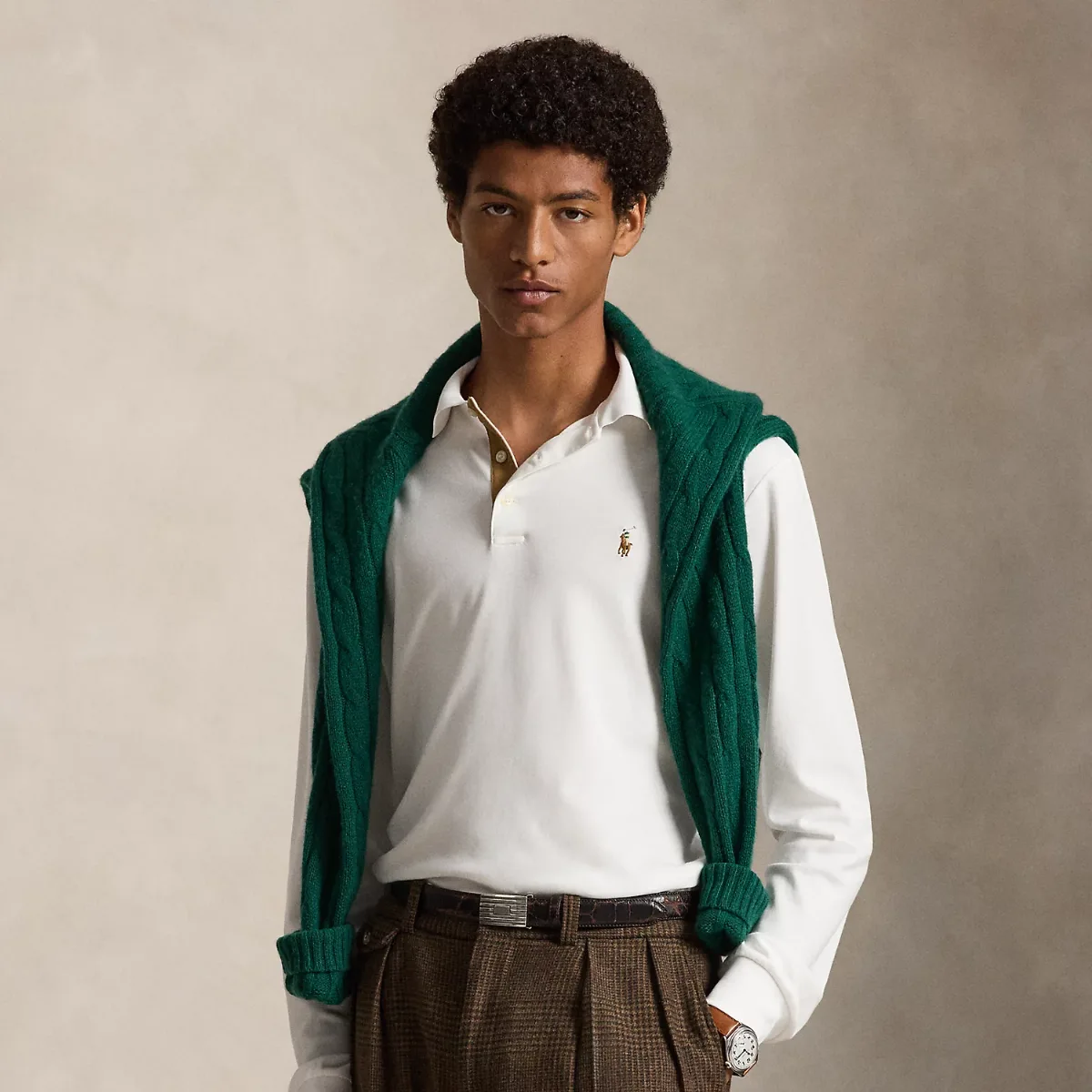 Classic Fit Soft Cotton Polo Shirt by Ralph Lauren