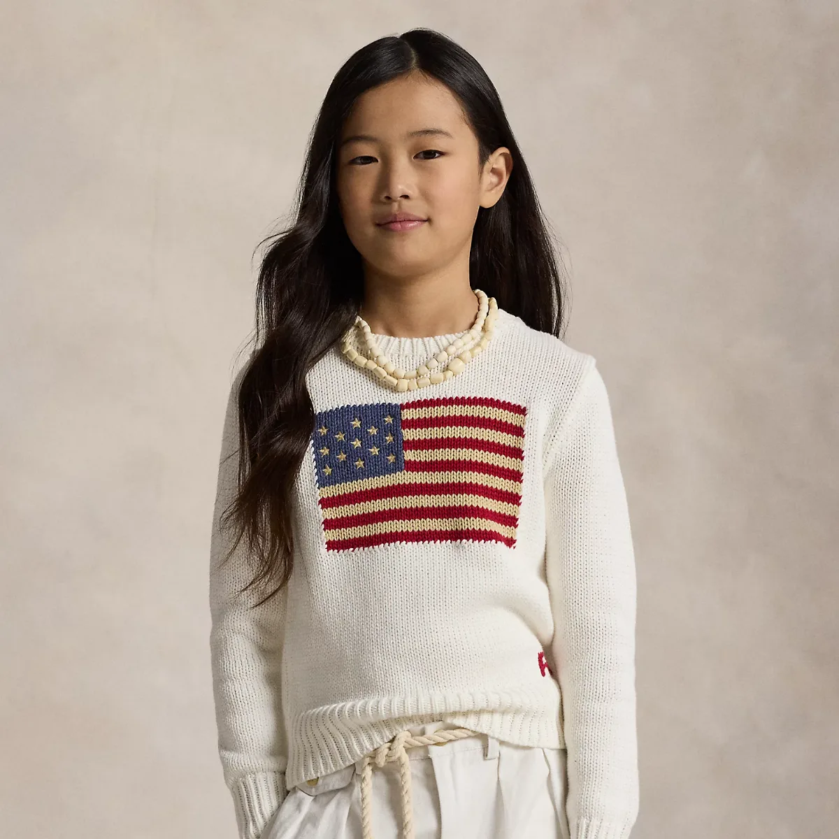 The Iconic Flag Sweater by Ralph Lauren