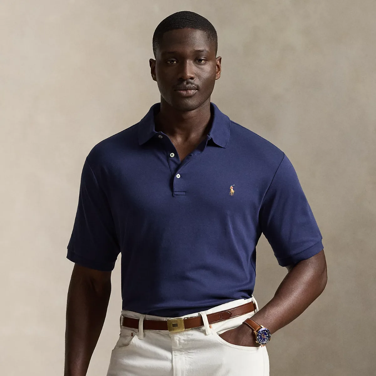 Soft Cotton Polo Shirt by Ralph Lauren