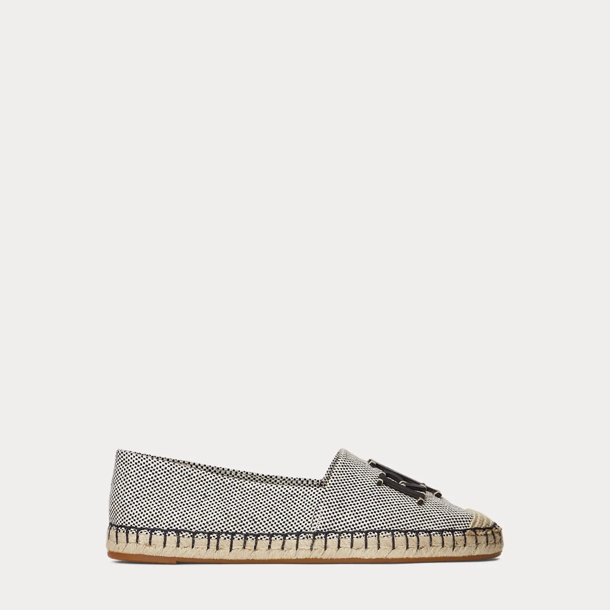 Cameryn III Canvas & Leather Espadrille by Ralph Lauren