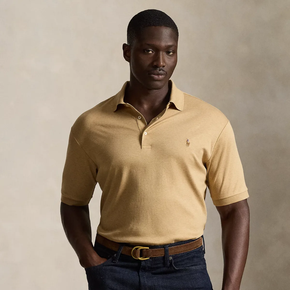 Soft Cotton Polo Shirt by Ralph Lauren