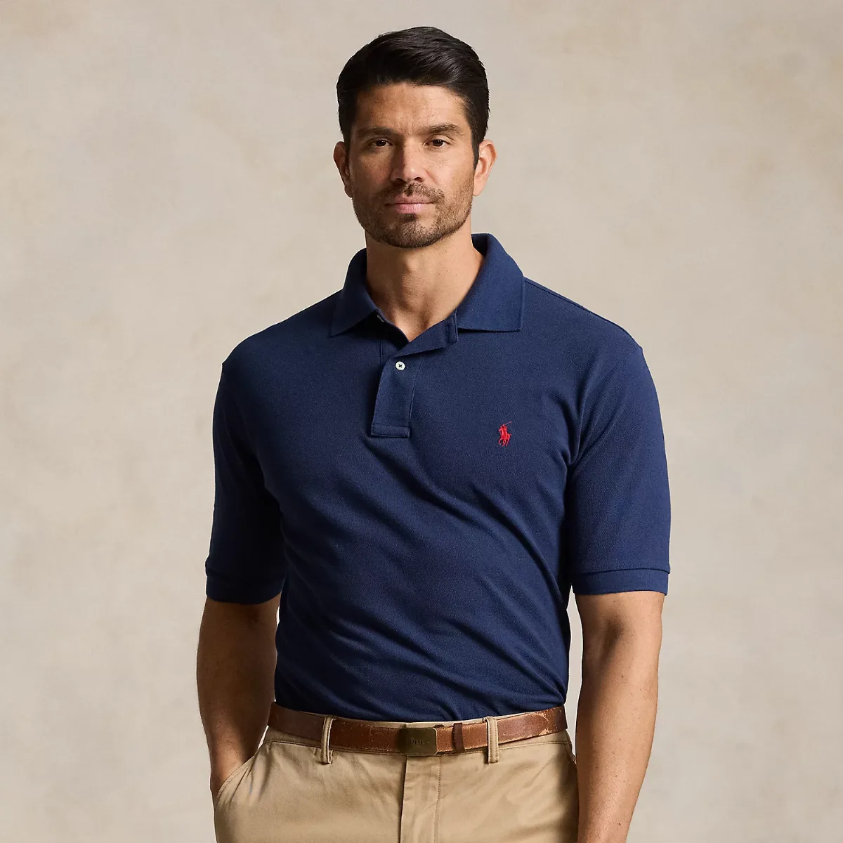 The Iconic Mesh Polo Shirt by Ralph Lauren