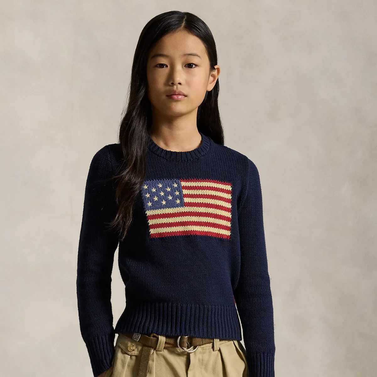 The Iconic Flag Sweater by Ralph Lauren